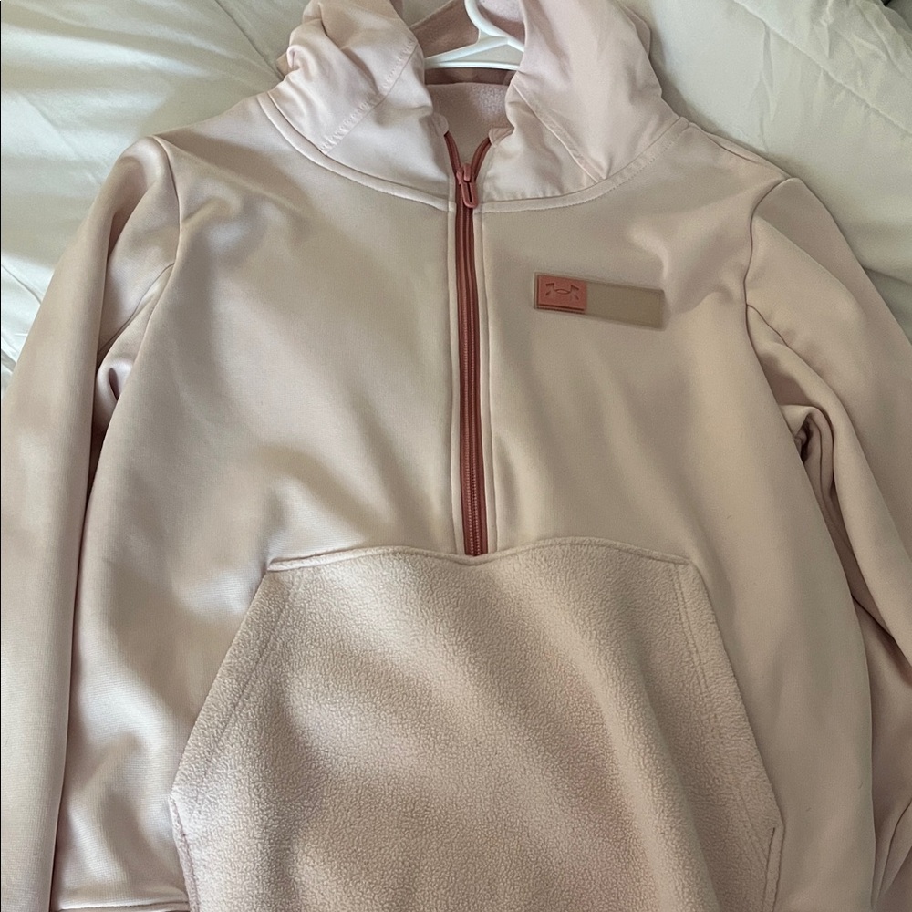 Under Armour Soft Pink Hooded Jacket